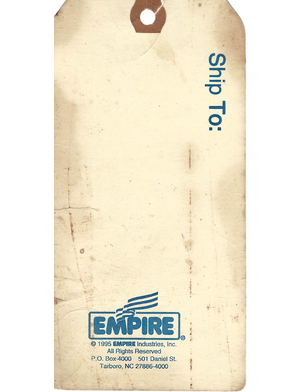 Empire Shipping Tag preview