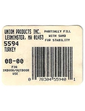 Union Products Turkey #5594 (2000-08) preview