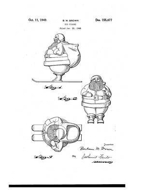 Rosbro Plastics Toy Figure Patent #D155477.pdf preview