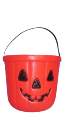 Pumpkin Candy Bucket photo