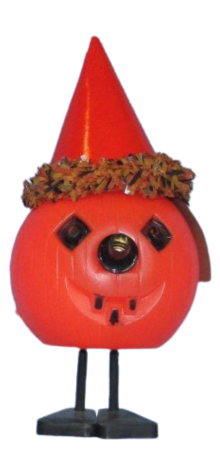 Mr. Toot-Toot the Pumpkin with Noise Maker Nose photo