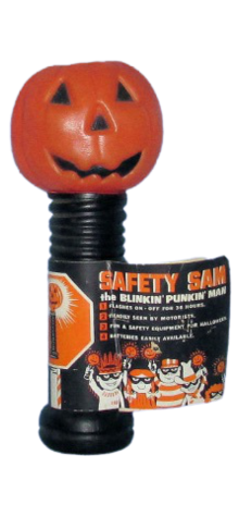 "Safety Sam" Pumpkin Flashlight photo