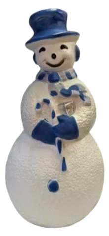 Cool Blue Snowman photo