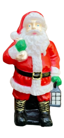 Santa Snome with Lantern photo