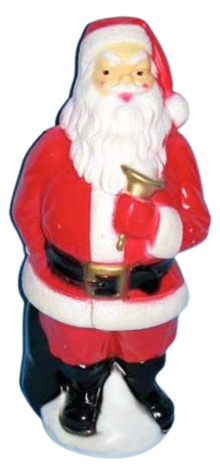 Santa with Bell photo