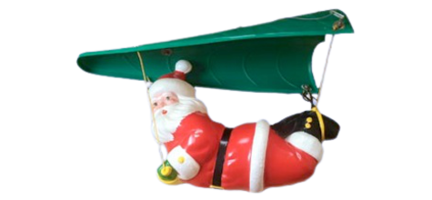 Paragliding Santa photo