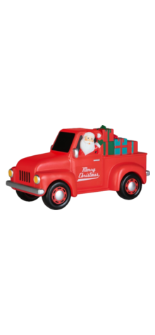Santa in Truck photo
