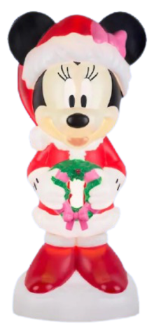 Minnie Mouse with Wreath photo