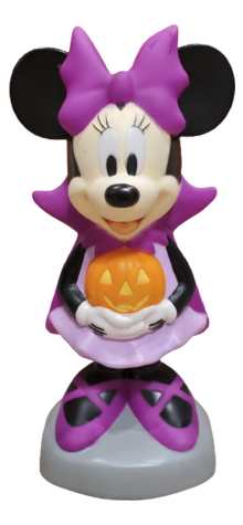 Minnie Mouse with Pumpkin photo