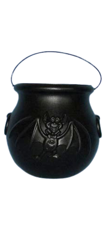 Witches Cauldron With Handle photo