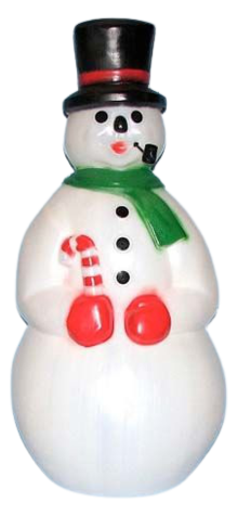 Snowman With Pipe photo