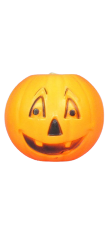 Conventional Face Electrified Pumpkin photo