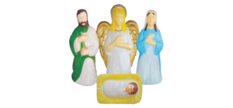 Mystical Nativity Figures photo