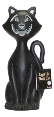 Light-Up Black Cat photo