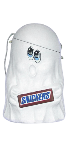 Snickers Ghost Candy Pail photo
