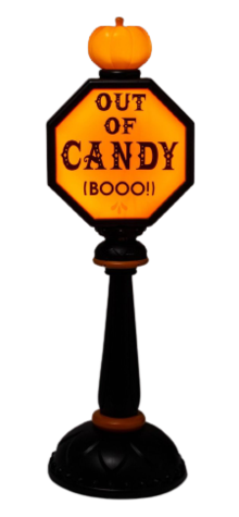 Trick or Treat Stop Sign photo
