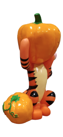 Tigger with Pumpkin photo