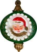 Poloron Products 23"H x 16 ½"W Santa Face-Decorated Ball Plaque #C64 preview