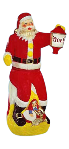 Animated Swinging Santa photo