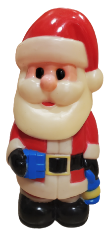 Santa with Rotating Head photo