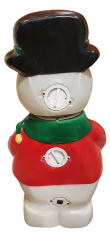 Snowman with Rotating Head photo
