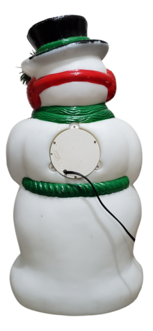 Fiber Optic Snowman photo