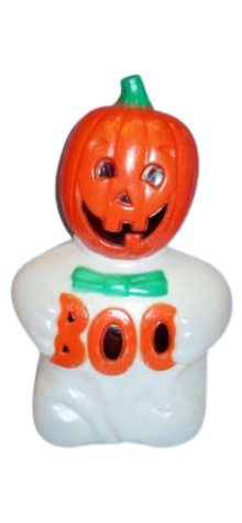 Pumpkin "Boo" Ghost photo