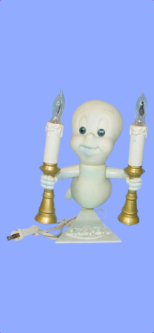 Casper The Ghost Lamp Cover Blow Mold
