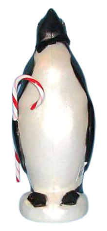 Penguin with Cane photo