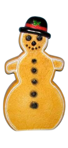 Gingerbread Snowman photo