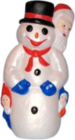 Union Products 30"H Snowman and Friends #77320 preview