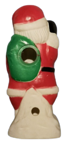 Santa with Green Toy Sack photo