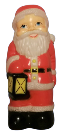 Santa with Lantern photo